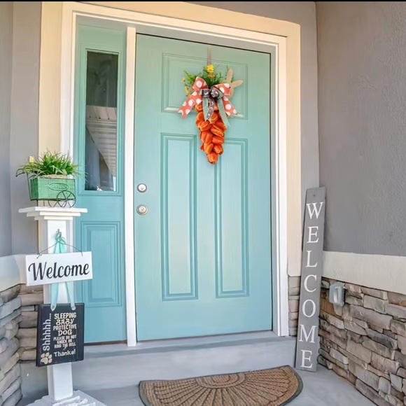 Easter/Spring wreath. - Picture 2 of 4